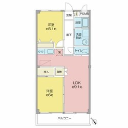 ファミーユ中山の物件間取画像